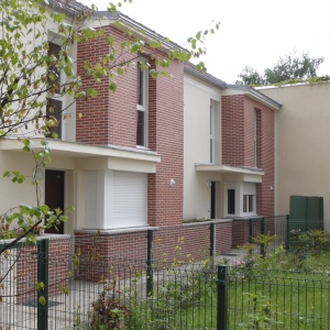 2010 - Gennevilliers - Site St Justin - Phase 1 - Hauts de Seine (92). Constuction de 42 logements sociaux.