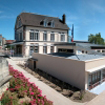 2004 - Migennes - L'Escale - Yonne (89). Extension et réhabilitation de l’ancien Hôtel restaurant l’Escale en salle des fêtes et office du tourisme.
